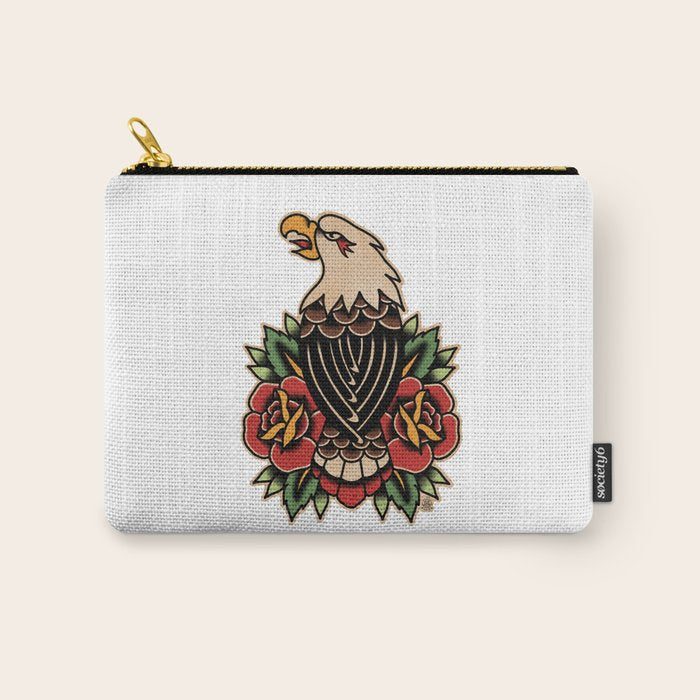 Colour Vintage Eagle Carry All Pouch Gallery Image 1