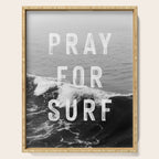 Pray For Surf (Photo) Serving Tray Gallery Image 1