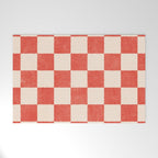 CHECKER - 001 - Cayenne Welcome Mat Gallery Image 1