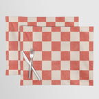 CHECKER - 001 - Cayenne Placemat Gallery Image 1