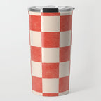 CHECKER - 001 - Cayenne Travel Mug Gallery Image 1