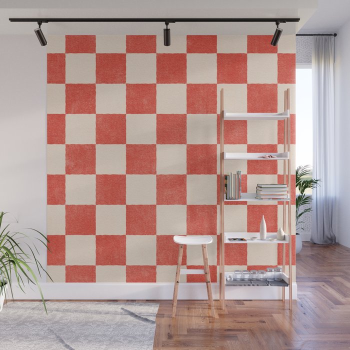 CHECKER - 001 - Cayenne Wall Mural Gallery Image 1