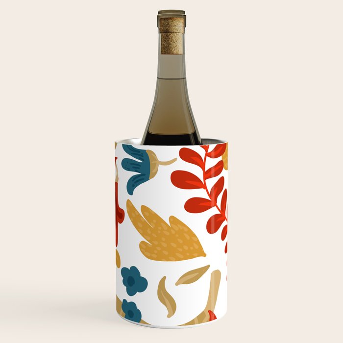 Echo of Innocence | Botanical Nature Eclectic Plants | Vintage Floral Rustic Spring Garden Blossom Wine Chiller Gallery Image 1