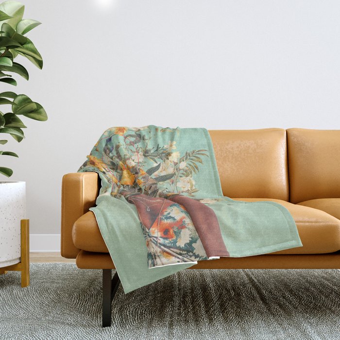 You Loved me a Thousand Summers ago Throw Blanket Gallery Image 1