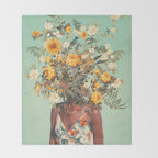 You Loved me a Thousand Summers ago Throw Blanket Gallery Image 2