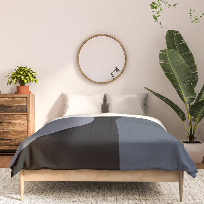Modern Minimal Arch Abstract XV Comforter Gallery Image 3