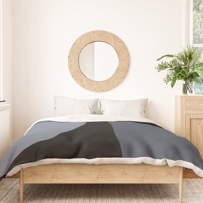Modern Minimal Arch Abstract XV Duvet Cover Gallery Image 3