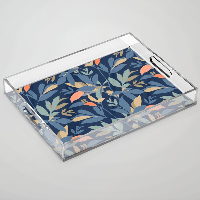 Leafy Garden Acrylic Tray Gallery Image 1