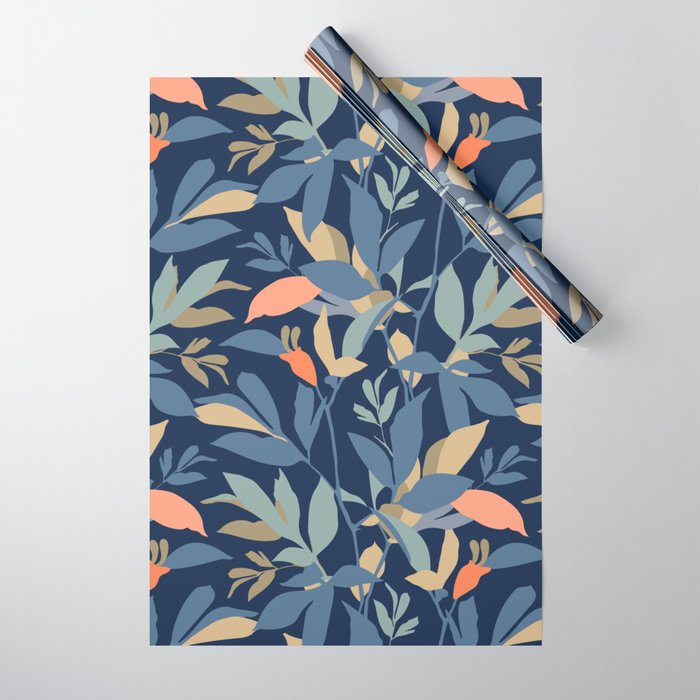 Leafy Garden Wrapping Paper Gallery Image 1