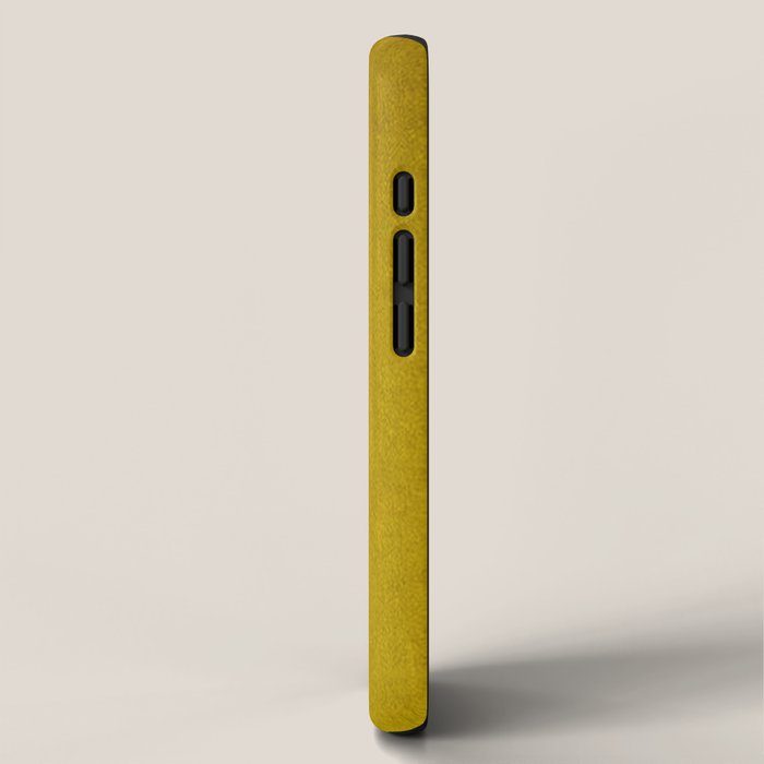 Mustard Velvet iPhone Case Gallery Image 2