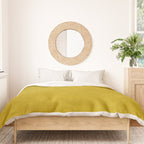 Mustard Velvet Duvet Cover Gallery Image 3