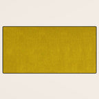 Mustard Velvet Desk Mat Gallery Image 3