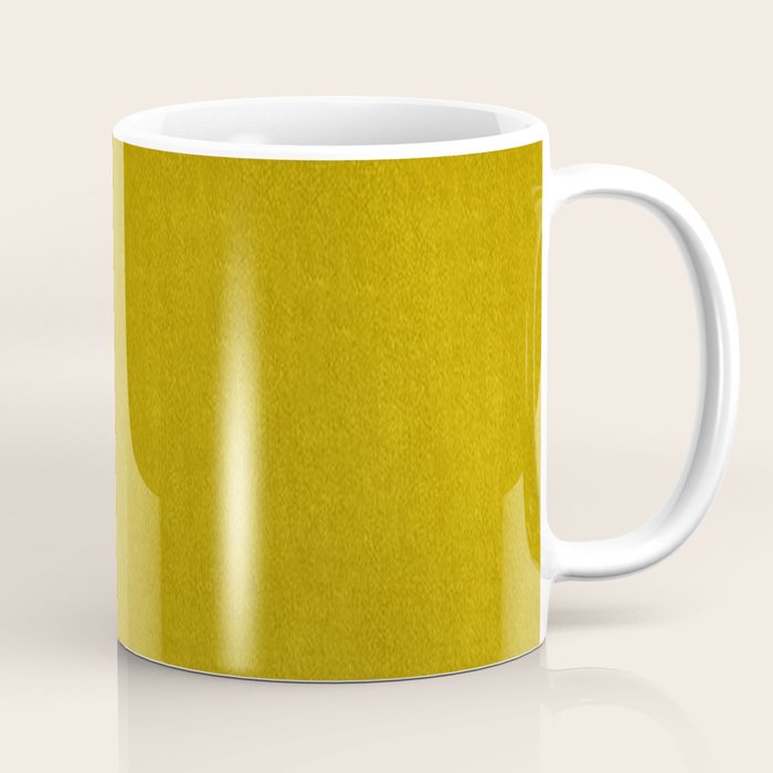 Mustard Velvet Coffee Mug Gallery Image 1
