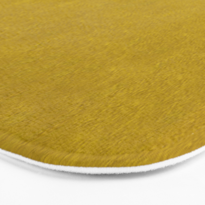 Mustard Velvet Bath Mat Gallery Image 3