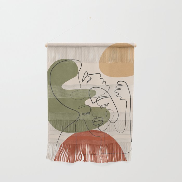 Abstract Faces 1 Wall Hanging Gallery Image 1