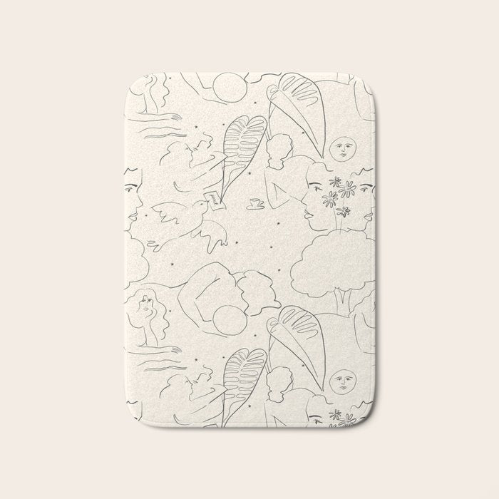 Morning Dreams Bath Mat Gallery Image 1