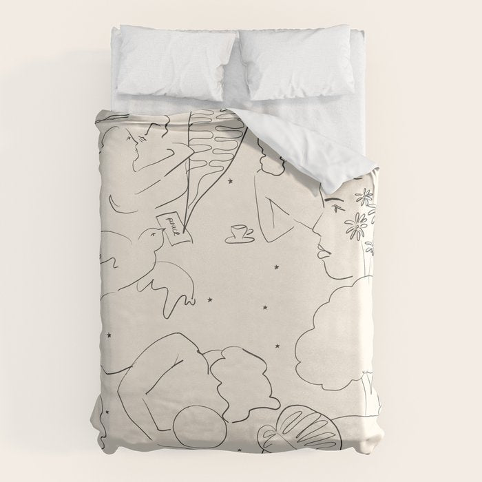 Morning Dreams Duvet Cover Gallery Image 1