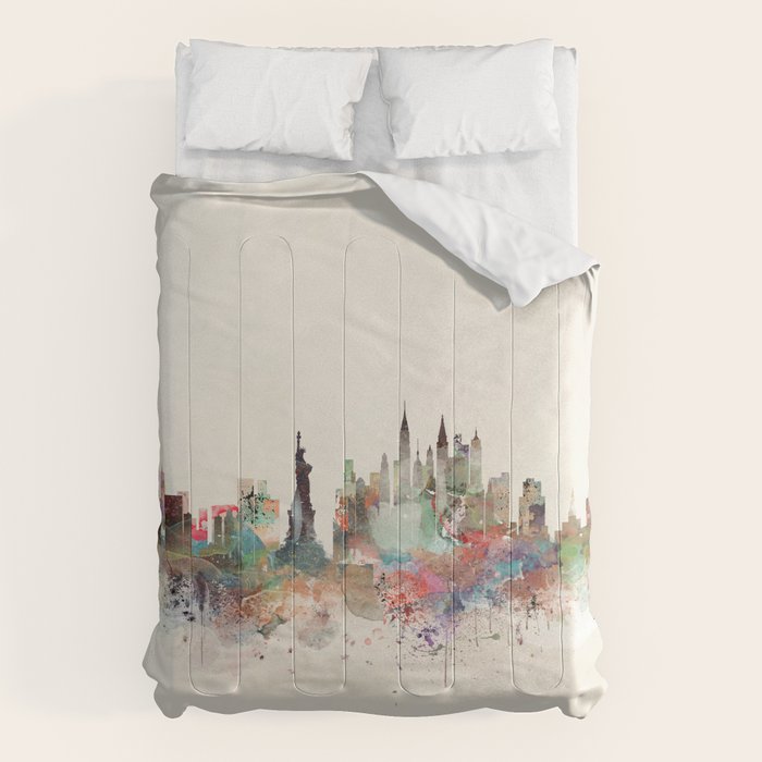 new york city skyline Comforter Gallery Image 6