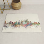 new york city skyline Rug Gallery Image 1