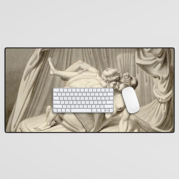 Jean Frédéric Maximilien de Waldeck Erotic Lovers XIV Desk Mat Gallery Image 1