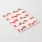 Tortoises love strawberries Notebook Gallery Image 2
