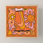 Leo Groovy Mini Art Print Gallery Image 1