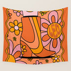 Leo Groovy Wall Tapestry Gallery Image 4