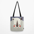Rhinoceros, Animal Portrait Tote Bag Gallery Image 2