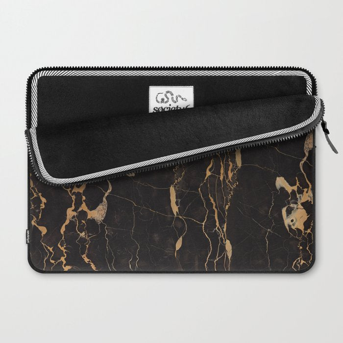 Real Marble Oro Laptop Sleeve Gallery Image 2
