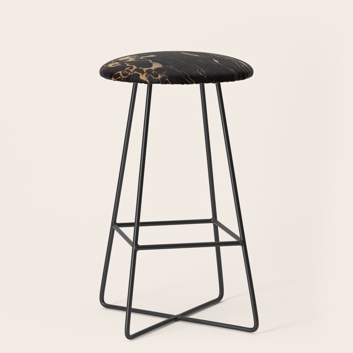 Real Marble Oro Stool Gallery Image 1
