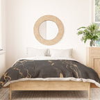 Real Marble Oro Duvet Cover Gallery Image 3