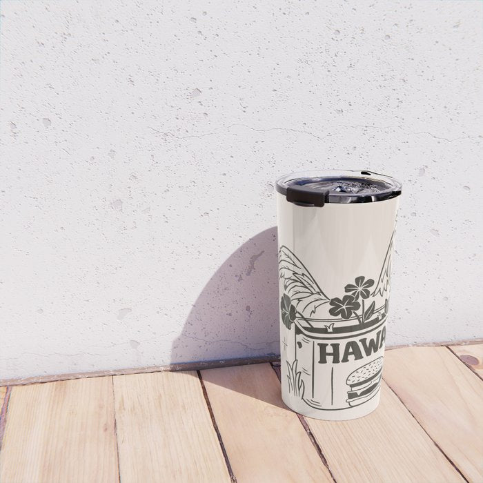 HAWAII (In Cream) Travel Mug Gallery Image 4