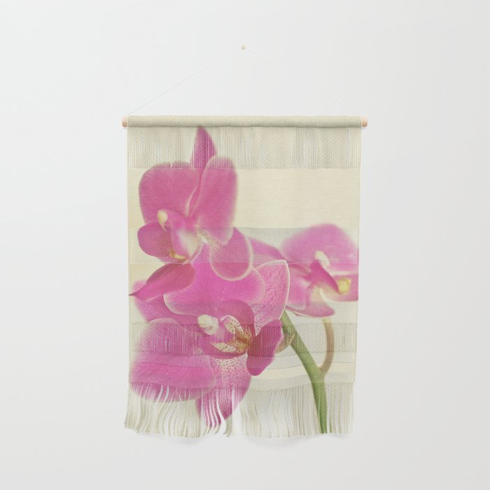 Pink Orchid Wall Hanging