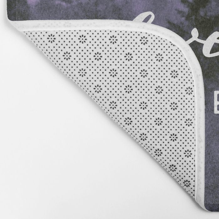 And So The Adventure Begins Pink Forest Bath Mat Gallery Image 2