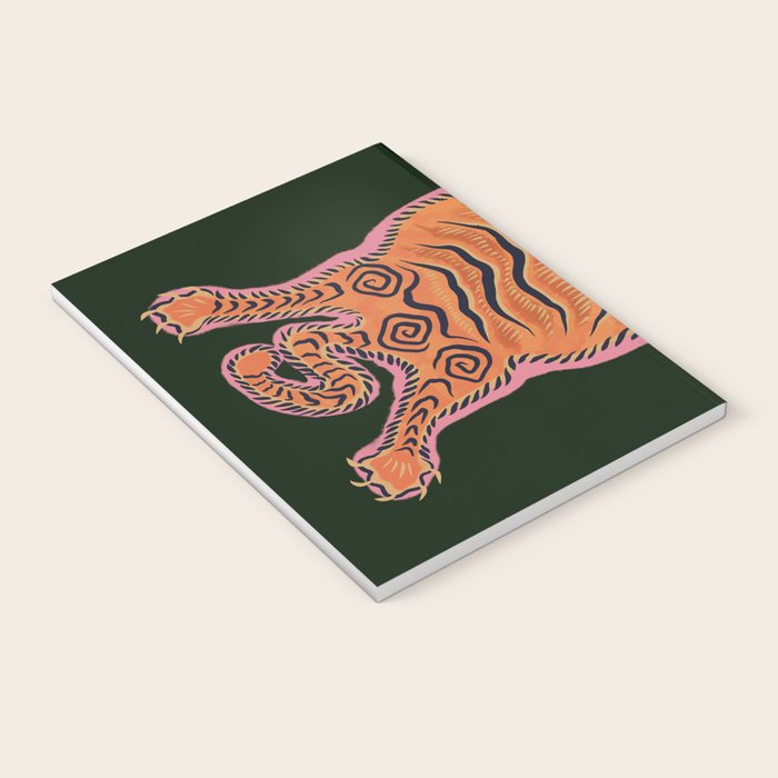 Wild Tiger Rug Notebook Gallery Image 3
