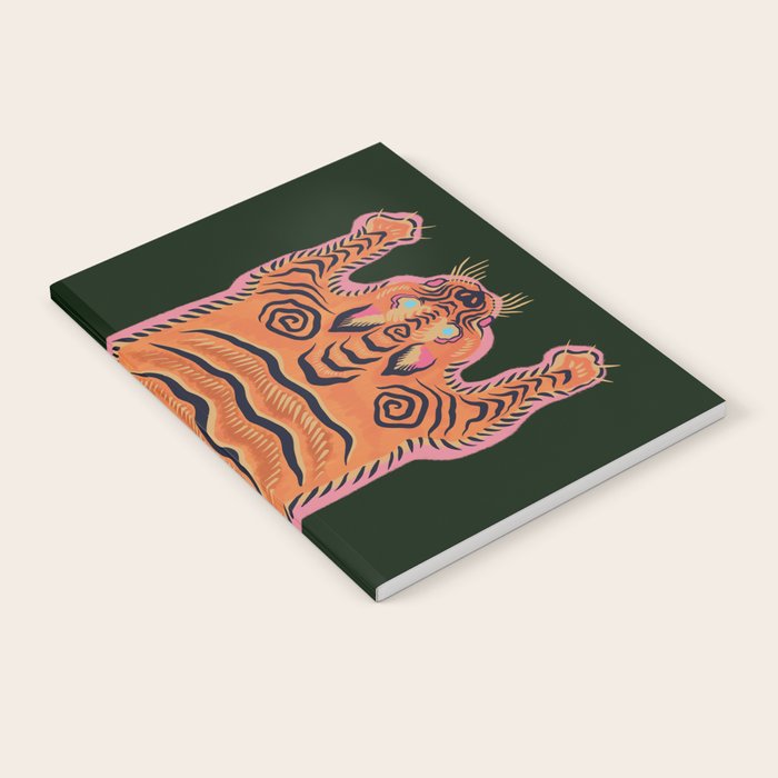 Wild Tiger Rug Notebook Gallery Image 2
