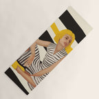 Yellow Noise Yoga Mat Gallery Image 1