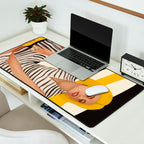 Yellow Noise Desk Mat Gallery Image 2