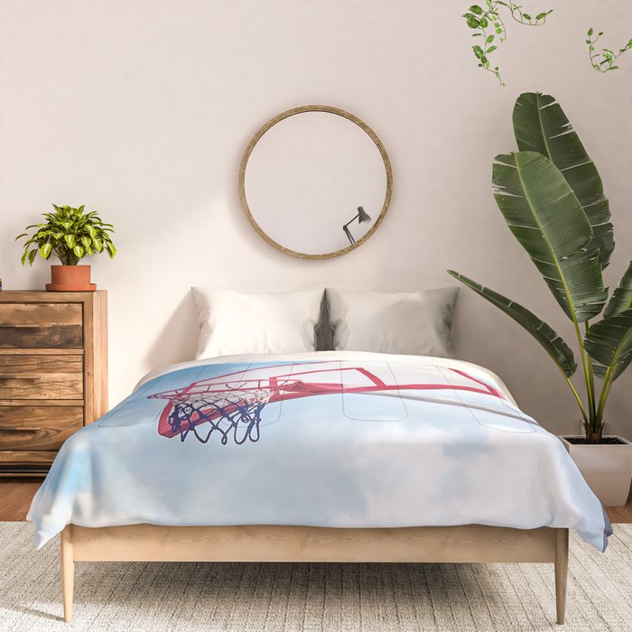 Basketball Court | Venice Beach, Los Angeles, California Comforter Gallery Image 3