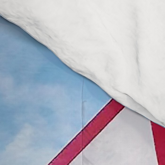 Basketball Court | Venice Beach, Los Angeles, California Comforter Gallery Image 4