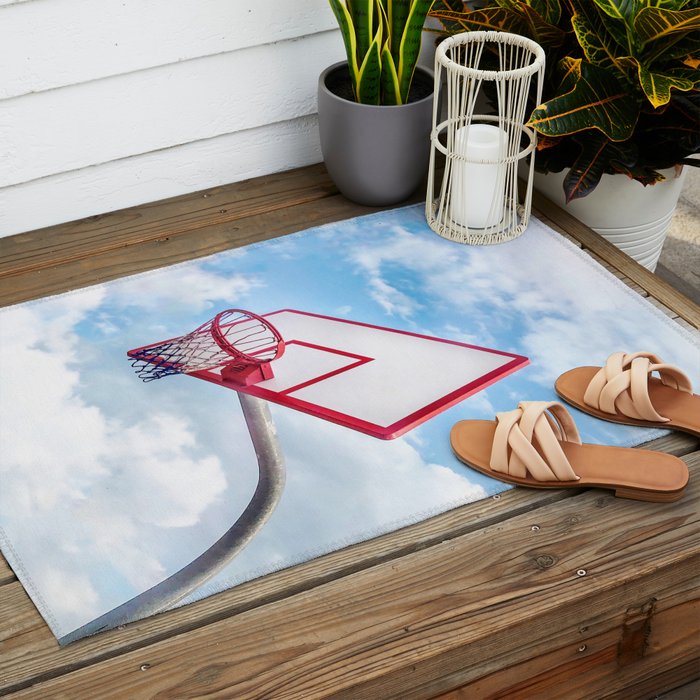 Basketball Court | Venice Beach, Los Angeles, California Outdoor Rug Gallery Image 2