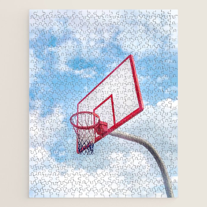 Basketball Court | Venice Beach, Los Angeles, California Jigsaw Puzzle Gallery Image 1