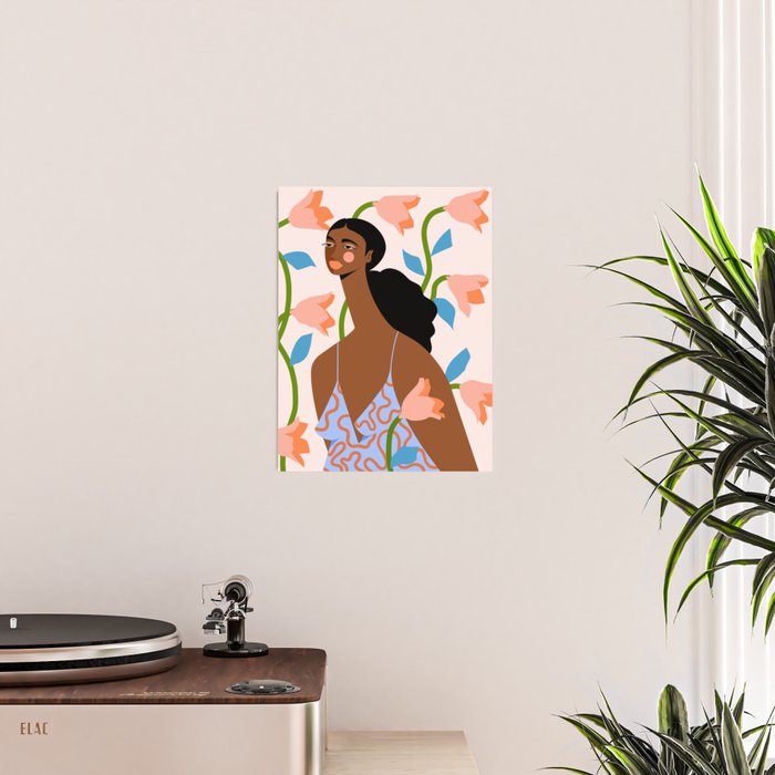 Abstract Dress Poster Gallery Image 2