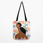 Abstract Dress Tote Bag Gallery Image 2