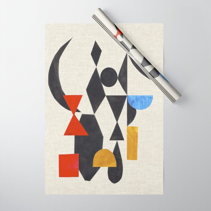 Primary Jewels  Wrapping Paper Gallery Image 1