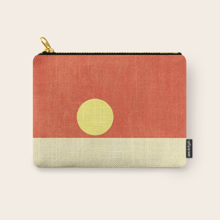 LANDSHAPES / Beach - Sunset Carry All Pouch Gallery Image 1