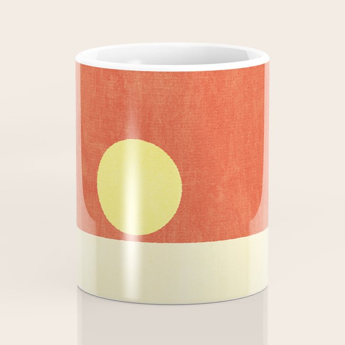 LANDSHAPES / Beach - Sunset Coffee Mug Gallery Image 4