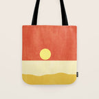 LANDSHAPES / Beach - Sunset Tote Bag Gallery Image 1