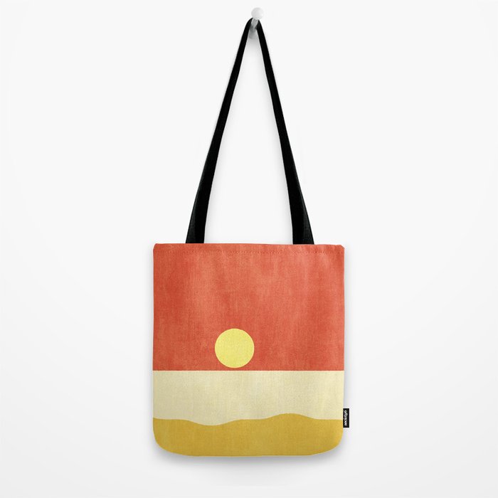LANDSHAPES / Beach - Sunset Tote Bag Gallery Image 2