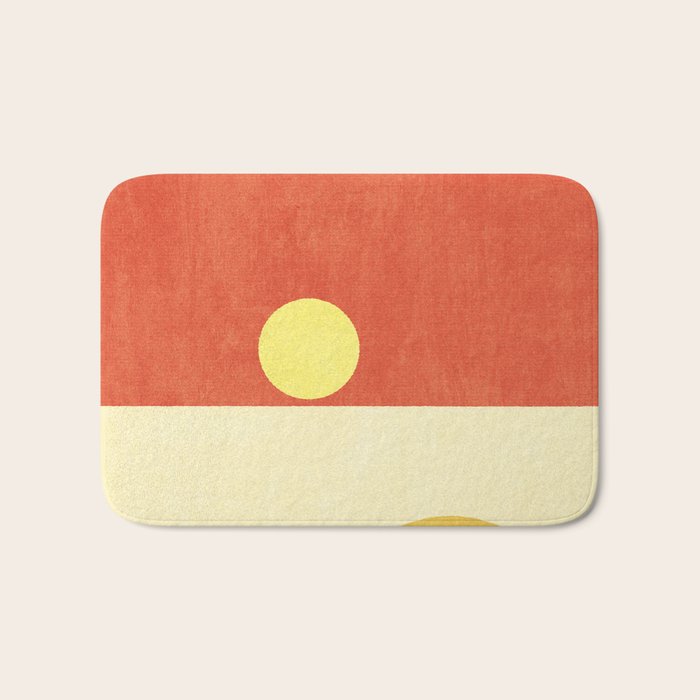LANDSHAPES / Beach - Sunset Bath Mat Gallery Image 1